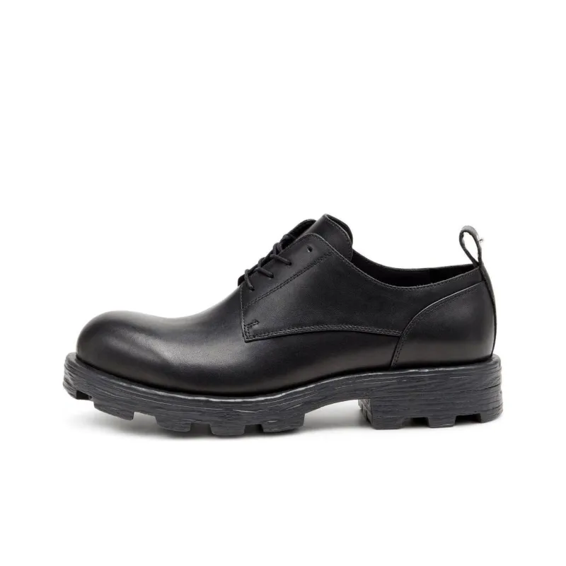 DIESEL D-Hammer Leather Derby Shoes-0