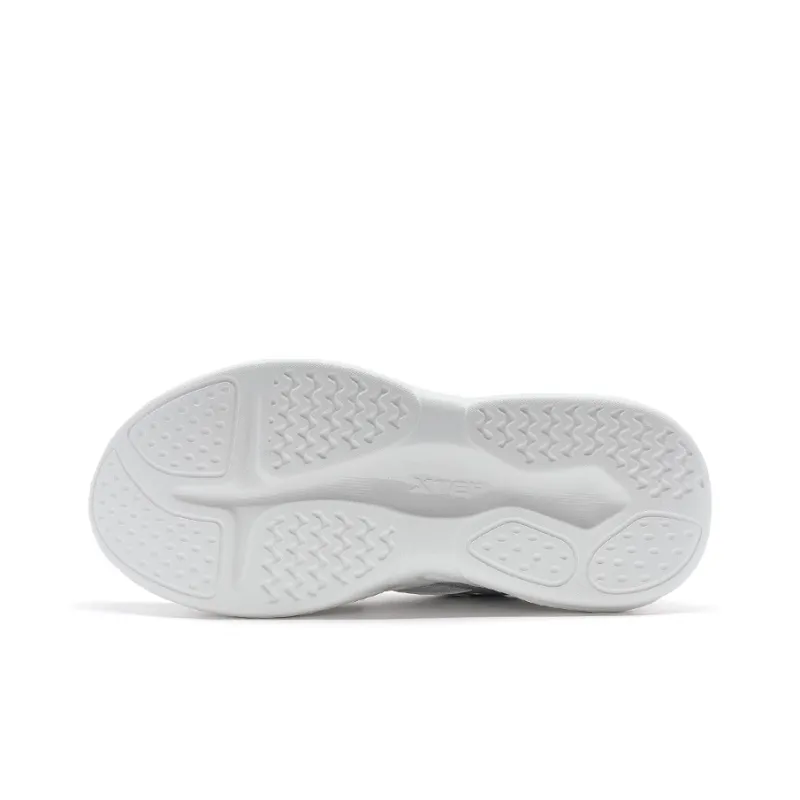 XTEP Casual Shoes Women's Low Top Phantom Gray/Sail White-6