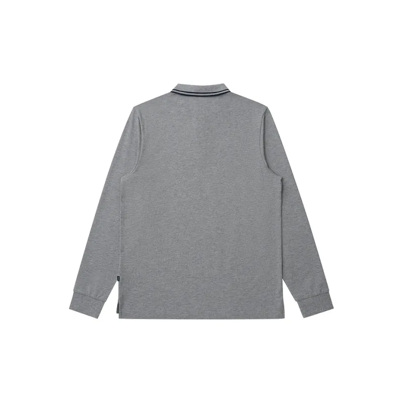 HAZZYS Long Sleeved Polo Shirt Men's-4