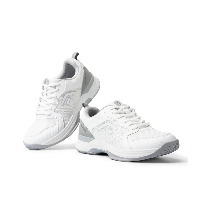 Fitville Cushioning, Abrasion Resistant, Slip Resistant Low Top Tennis Shoes Women's White Blue-14