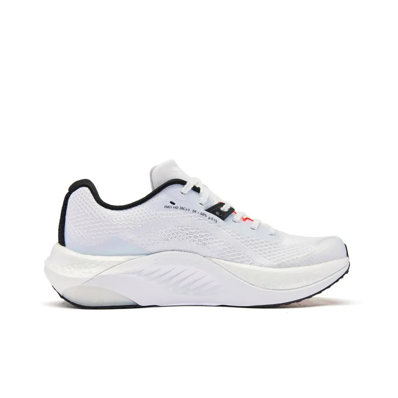 QIAODAN Phantom Running Shoes Women's Low Top Jordan White Signal Red-1