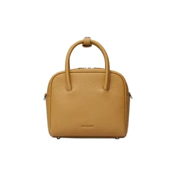 MESCOLATO Leather Handbag Small Size Women's Cookie