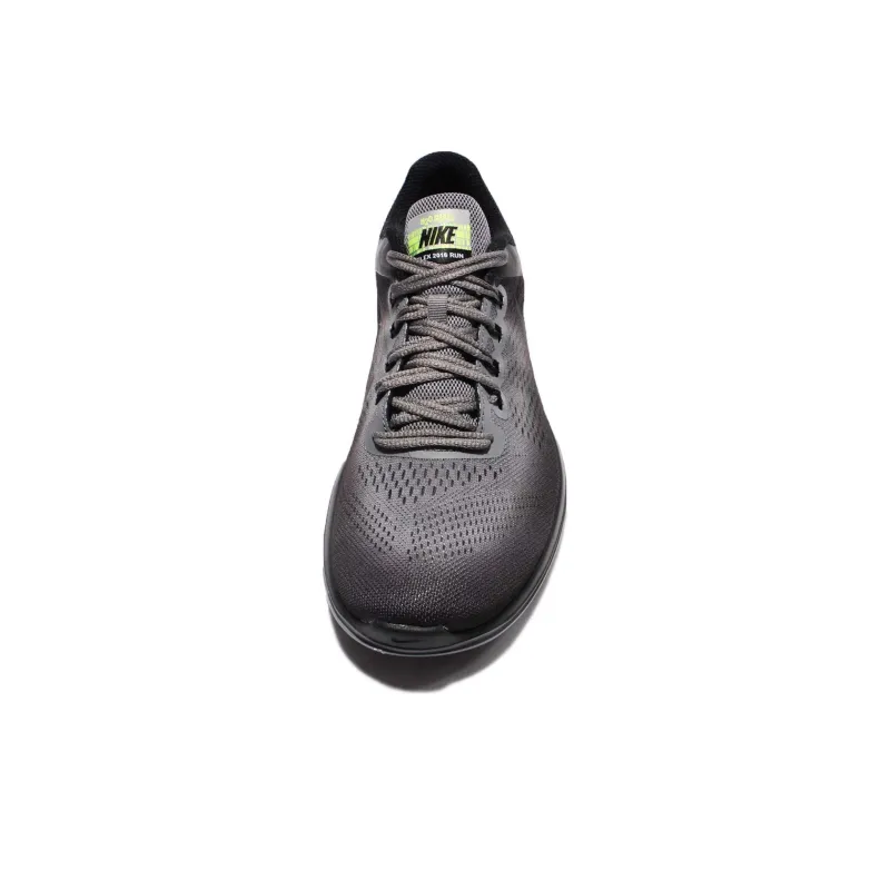 Nike Flex 2016 RN Cushioning Wear Resistant Low Top Running Shoes Men's Black-2