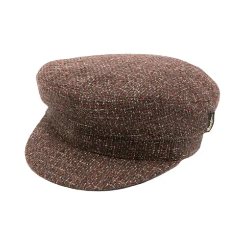 Borsalino Wool Blend Tweed Breton Hat