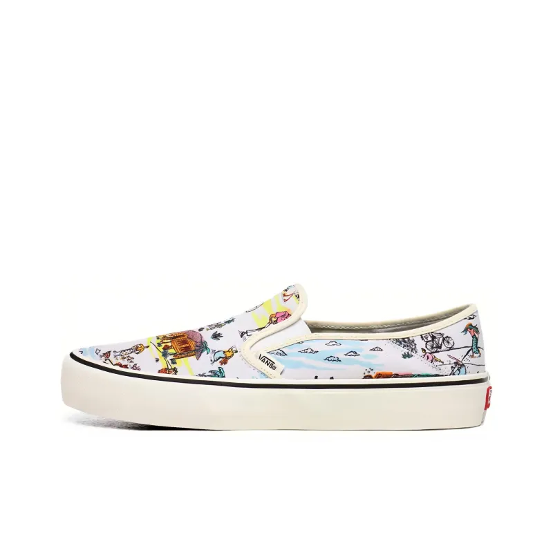 Vans Kide Slip On Surf White Unisex-0