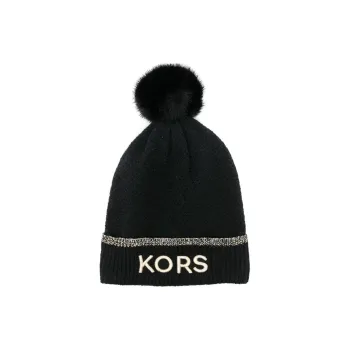 MICHAEL KORS Embroidered logo Knit Beanie