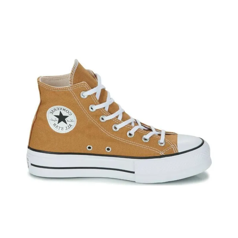 Converse Women's Chuck Taylor All Star Lift Platform High 'Trek Tan' Women's-1