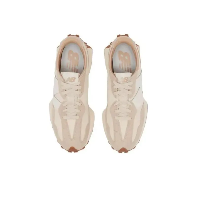 New Balance 327 Oatmeal White Women's-3