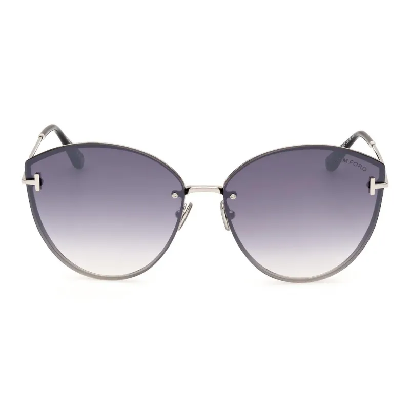TOM FORD Evangeline Oversized Frame Sunglasses-1