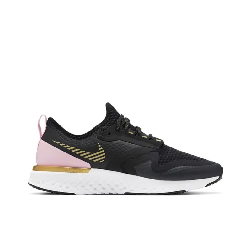 Nike Odyssey React 2 Shield 'Black Metallic Gold' Women's-1