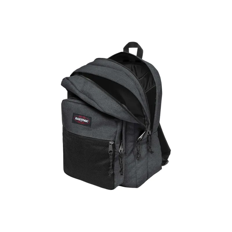 EASTPAK Nylon With Polyester Blend Backpack Unisex Black Gray-3