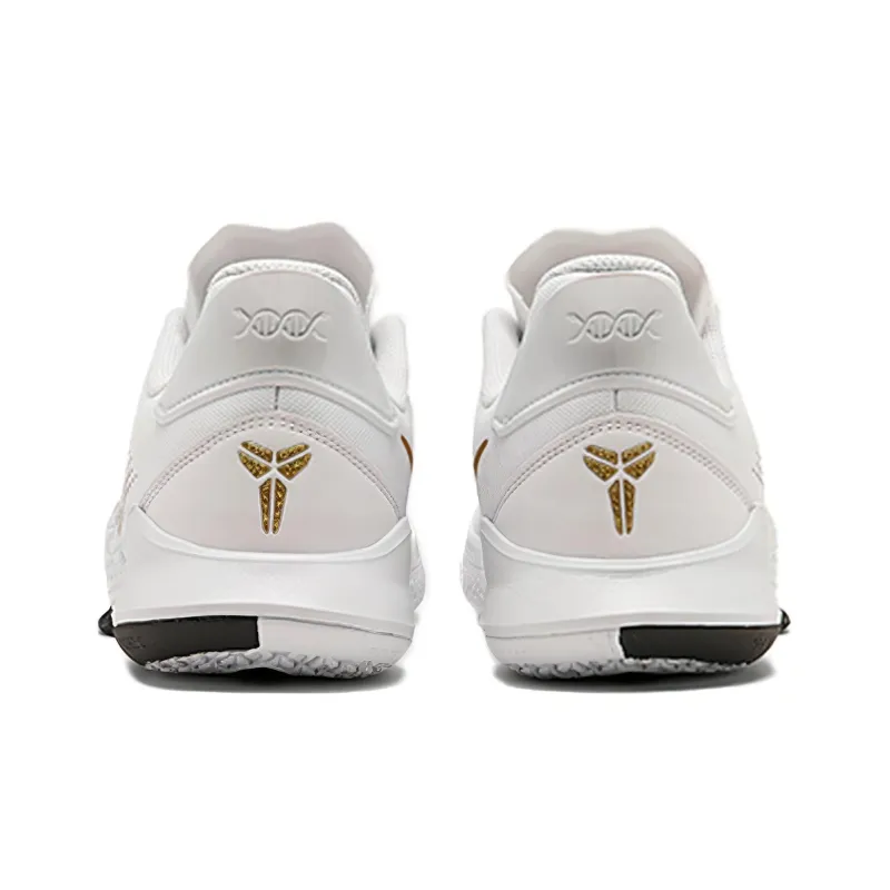 Nike Mamba Fury White Metallic Gold-3