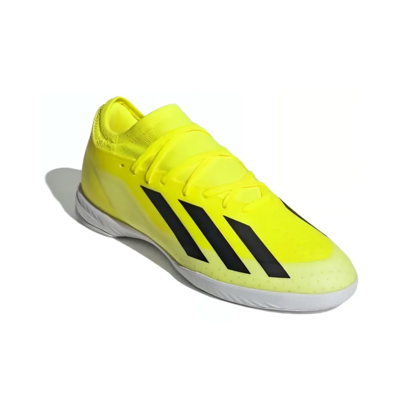 Adidas Crazyfast League Indoor Team Solar Yellow Core Black Cloud White-2