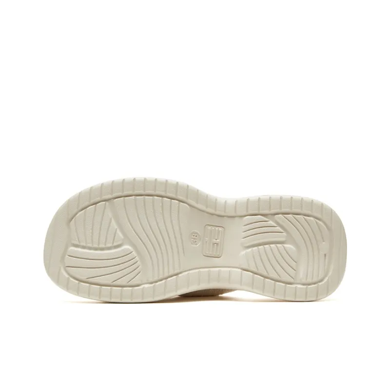 BOREE Slide Slippers Unisex Joyful White/Cool Black-5
