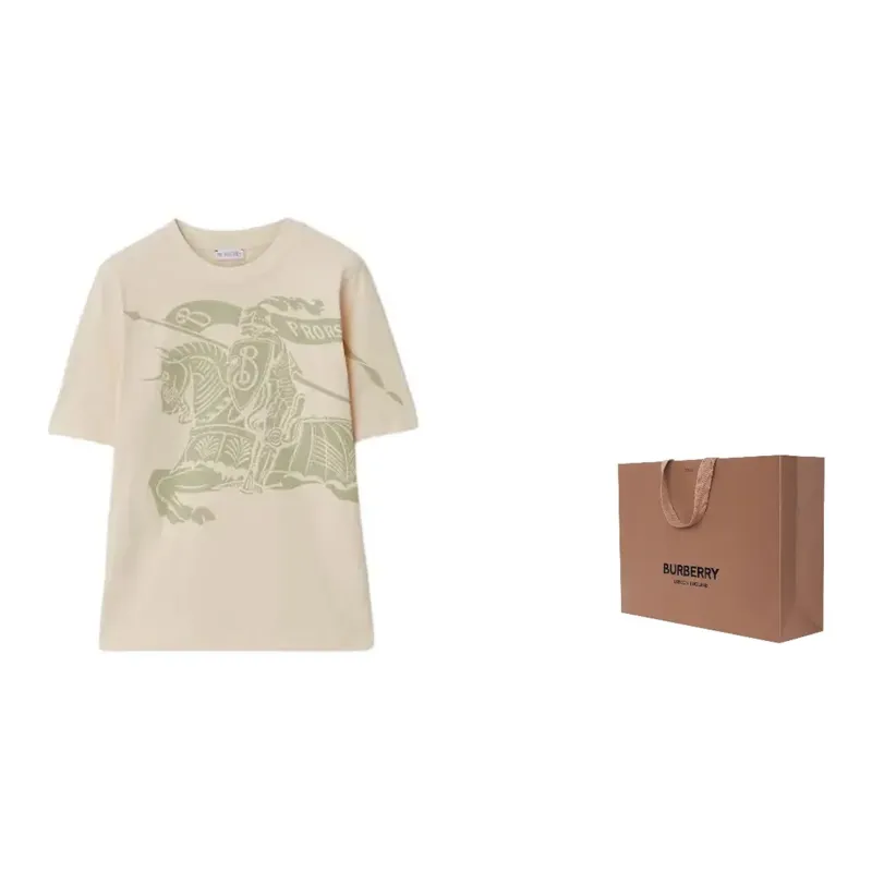 Burberry Ekd Printed Crewneck T Shirt-2