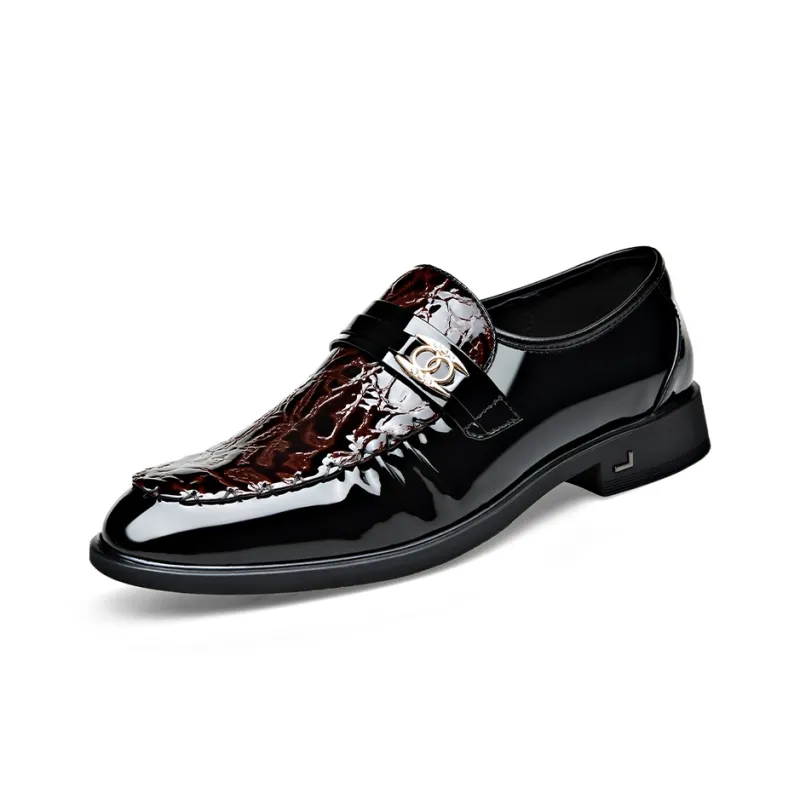SHUPATE Loafers Men Black/Red-10
