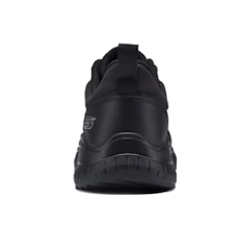 Skechers Cushioning, Wear Resistant Low Top Casual Shoes Women's Black-3