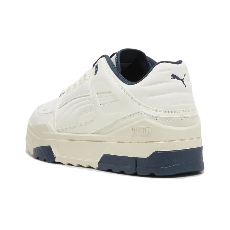 PUMA Slipstream Xtreme Leather Anti Slip Wear Resistant Low Top Skateboard Shoes Unisex White-3