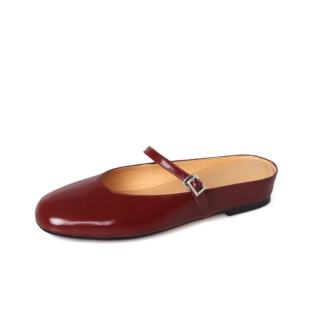 BalletCat Wrap-toe Slippers 3cm Women's-10