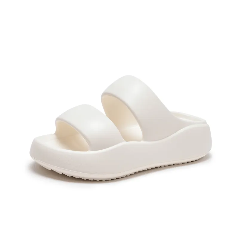 Hotwind Slide Slippers Platform Women's Solid Color-1
