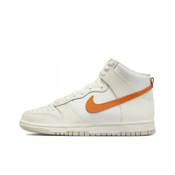 Nike Dunk High White Magma Orange Women's