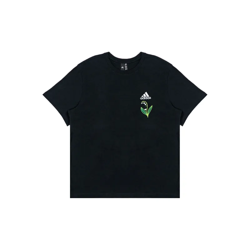 Adidas Classic Logo T Shirts 'Black'-2