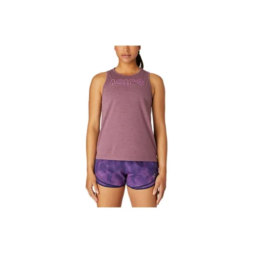 Asics MUSCLE TANK Tank Tops Women's Purple