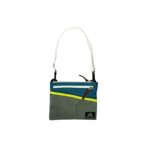 GREGORY Shoulder Bags Dark Blue With Yellow Accents