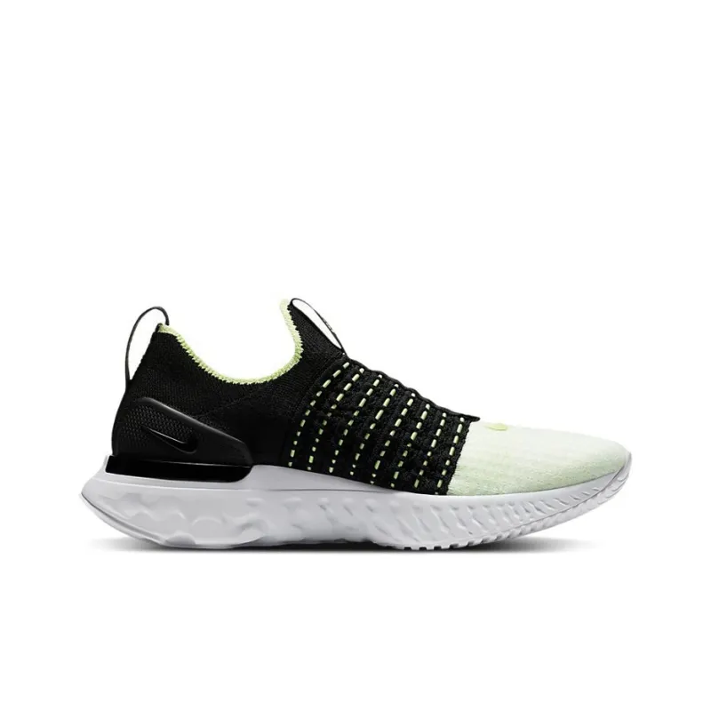 Nike React Phantom Run Flyknit 2 Black Barely Volt Women's-1