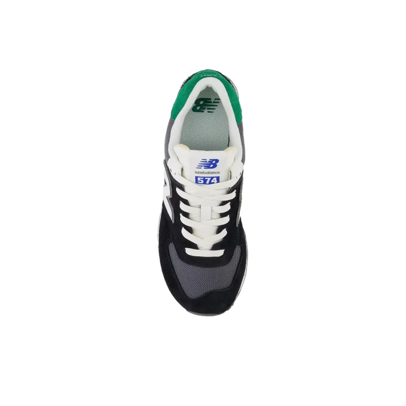 New Balance 574 Black Classic Pine Women's-3