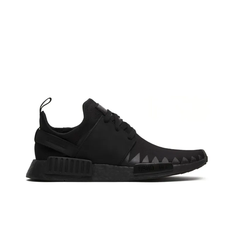 Adidas Originals Neighborhood X NMD_R1 Primeknit 'Triple Black'-1