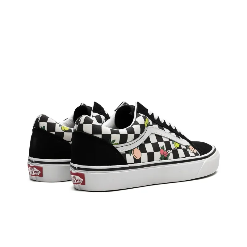 Vans Old Skool Fruit Checkerboard 'Black White'-3
