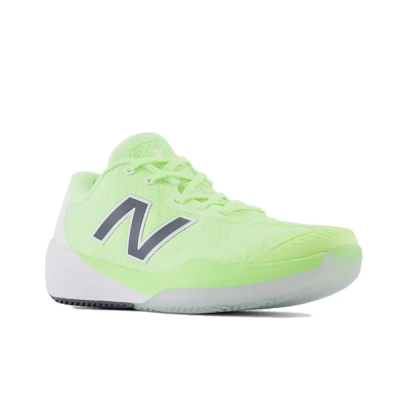 New Balance FuelCell 996v5 Cushioning, Wear Resistant Low Top Tennis Shoes Women's White Green-2