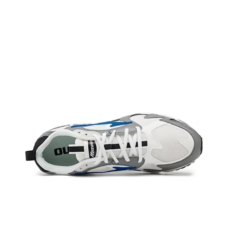 Mizuno Running Shoes 'White Grey Navy'-2