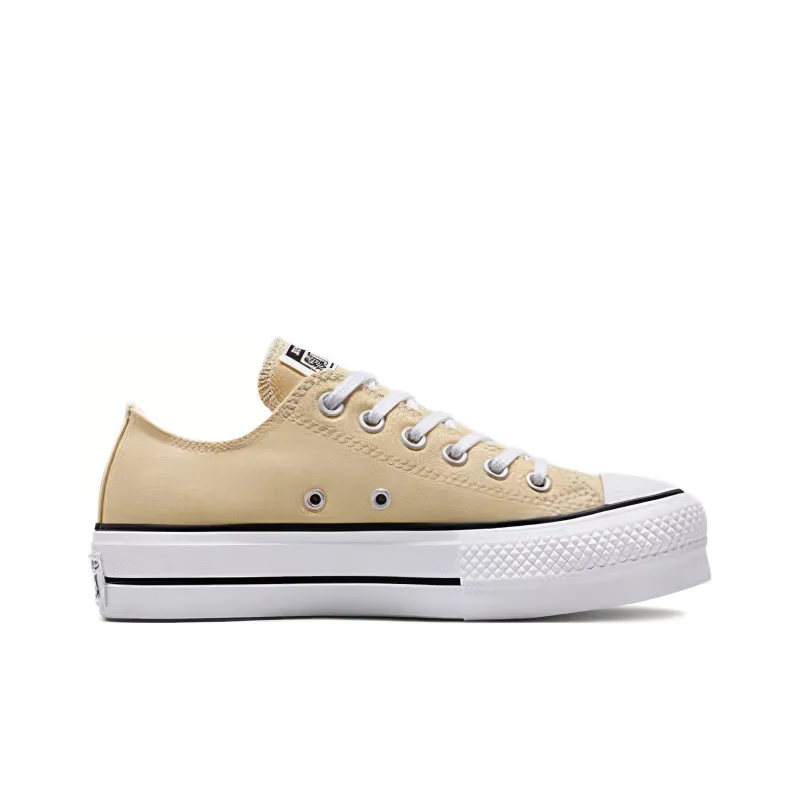 Converse Chuck Taylor All Star Lift Platform Canvas Low 'Oat Milk' Women's-1