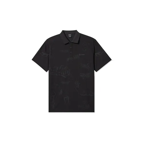 Cabbeen Polo Shirts Men Coal Black