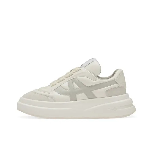 ASH Skateboard Shoes Women's Low-Top White