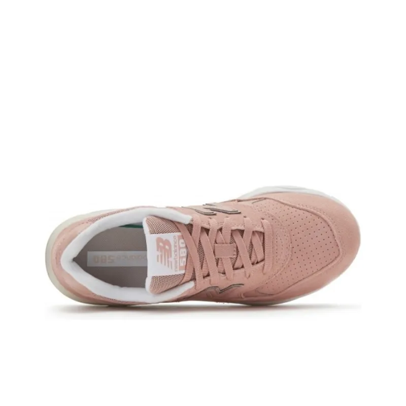 New Balance 580 Series Pink D Wide Women's-4