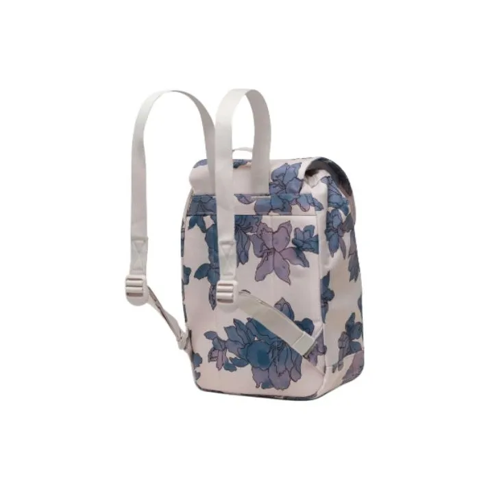 Herschel Recycled Fabric Backpack Mini Unisex Moonlight Floral Pink-3