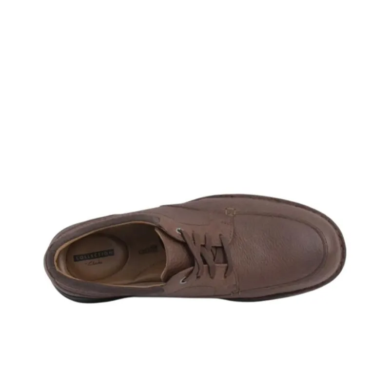 Clarks Northam Pace Oxford Shoes 'Brown'-3