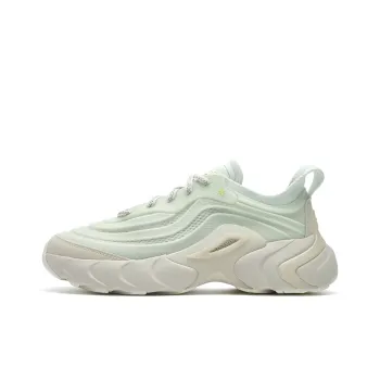 FILA FUSION Ray 4 Anti Slip Wear Resistant Low Top Casual Shoes Women's White Green