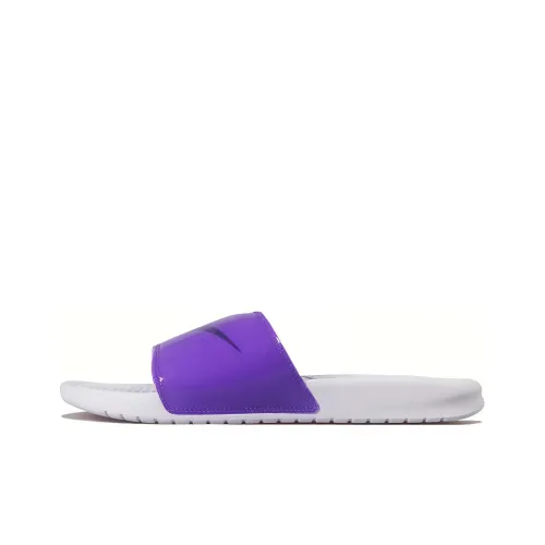 Nike Benassi JDI Slide Slippers Men Purple