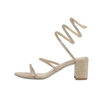 RENE CAOVILLA Strap Sandals Women's Brown