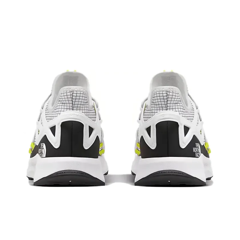 THE NORTH FACE Oxeye Tech Cushioning Low Top Running Shoes Men's White Yellow-2