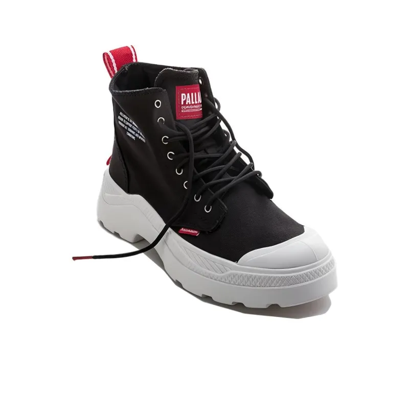 Palladium Pallakix Hi Dare Safe Comfortable Ankle Length Martin Boot Unisex Black-2
