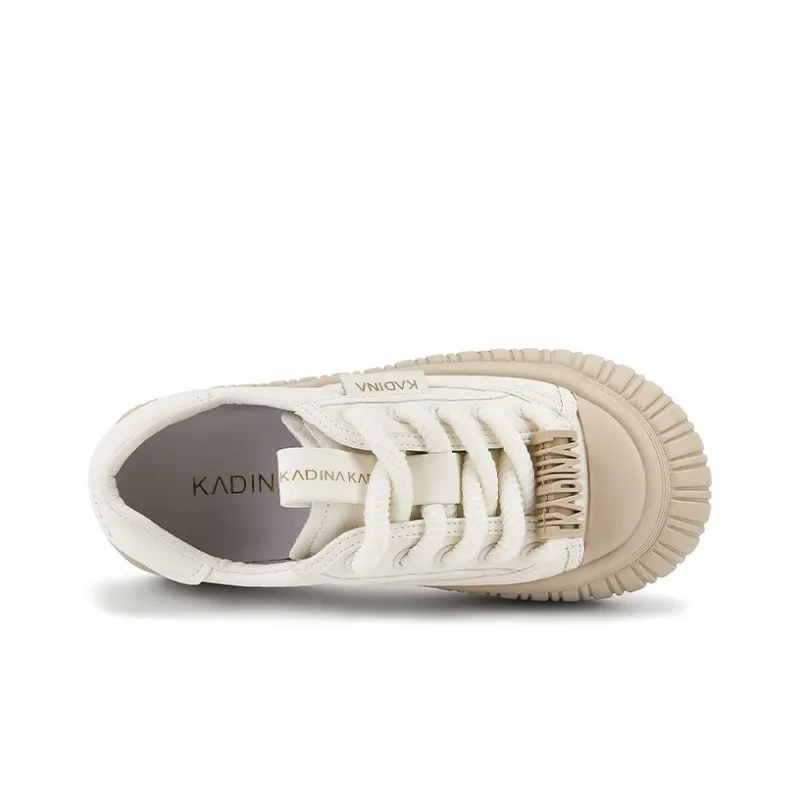 KADINA Cushioning Wear-Resistant Balance Low-Top Skateboard Shoes Women's-8