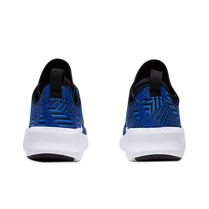 Converse Anti Slip Wear Resistant Low Top Casual Running Shoes Unisex Blue-3