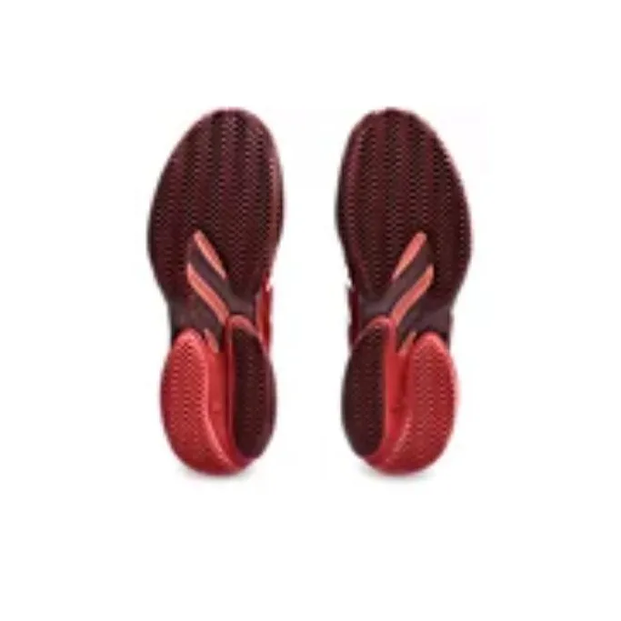 Asics Court Ff 3 Novak Clay Cranberry White-4
