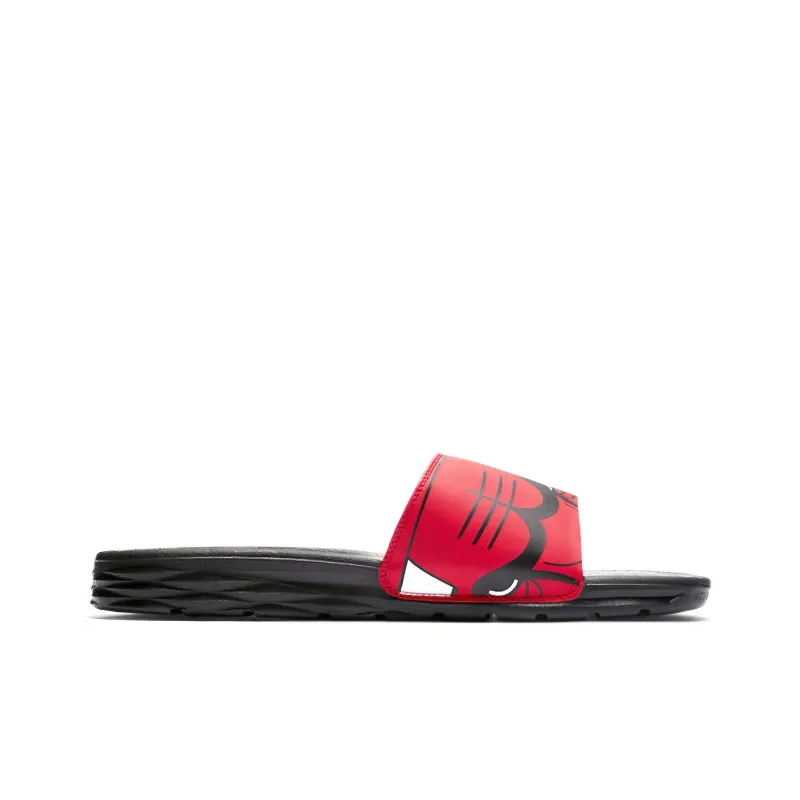Nike Benassi Solarsoft Nba University Red/White Black-1