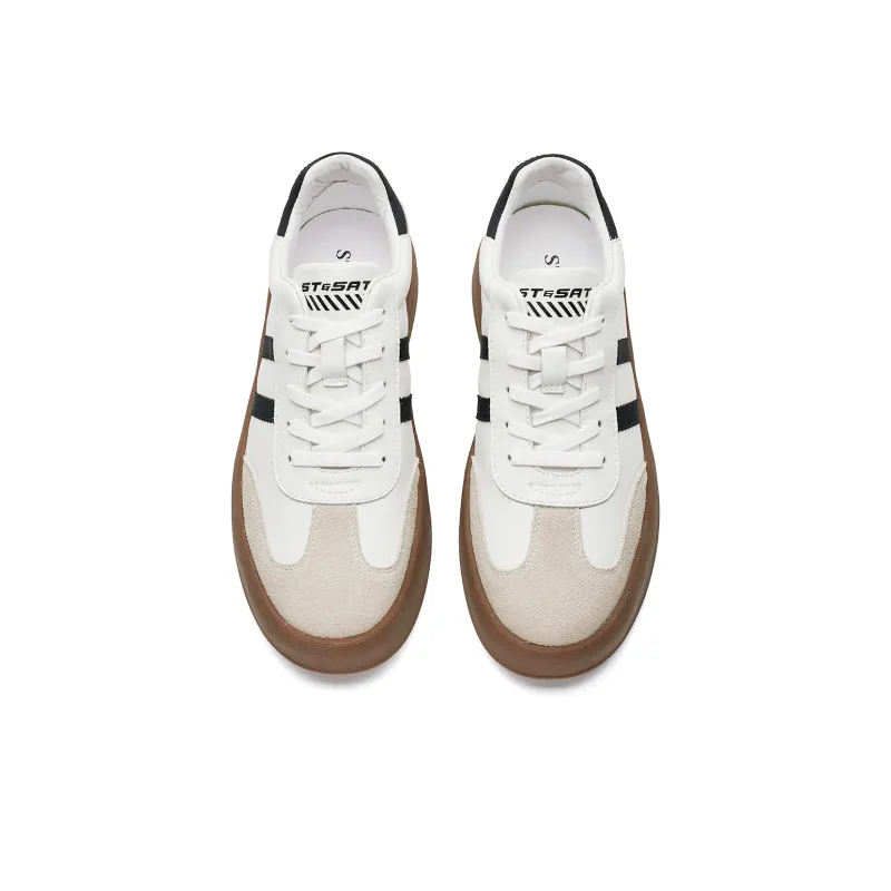 ST&SAT Versatile German Army Trainers Low Top Trendy Casual Shoes Men's-3